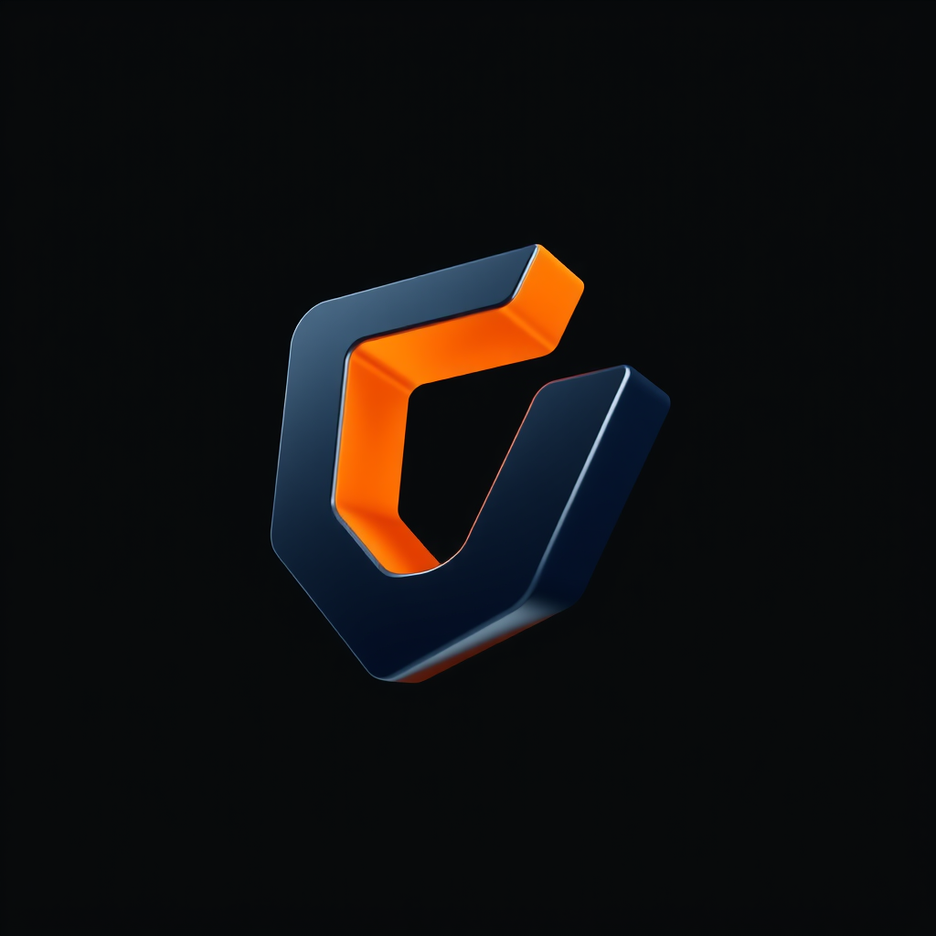 “now turn it into a minimalist 3D emblem”